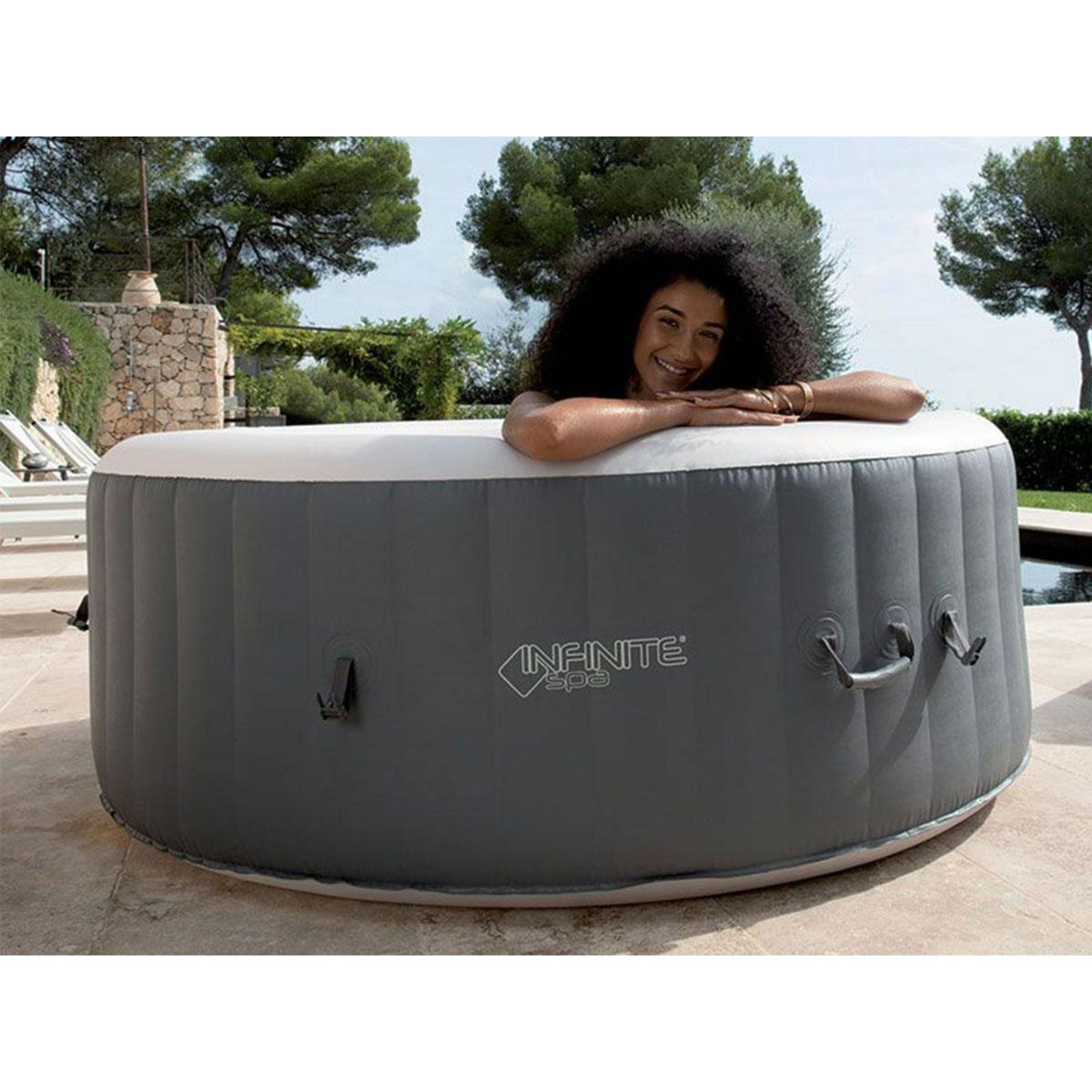 INFINITE SPA Spa gonflable Xtra Infinite Bulles 4 places - Infinite Spa