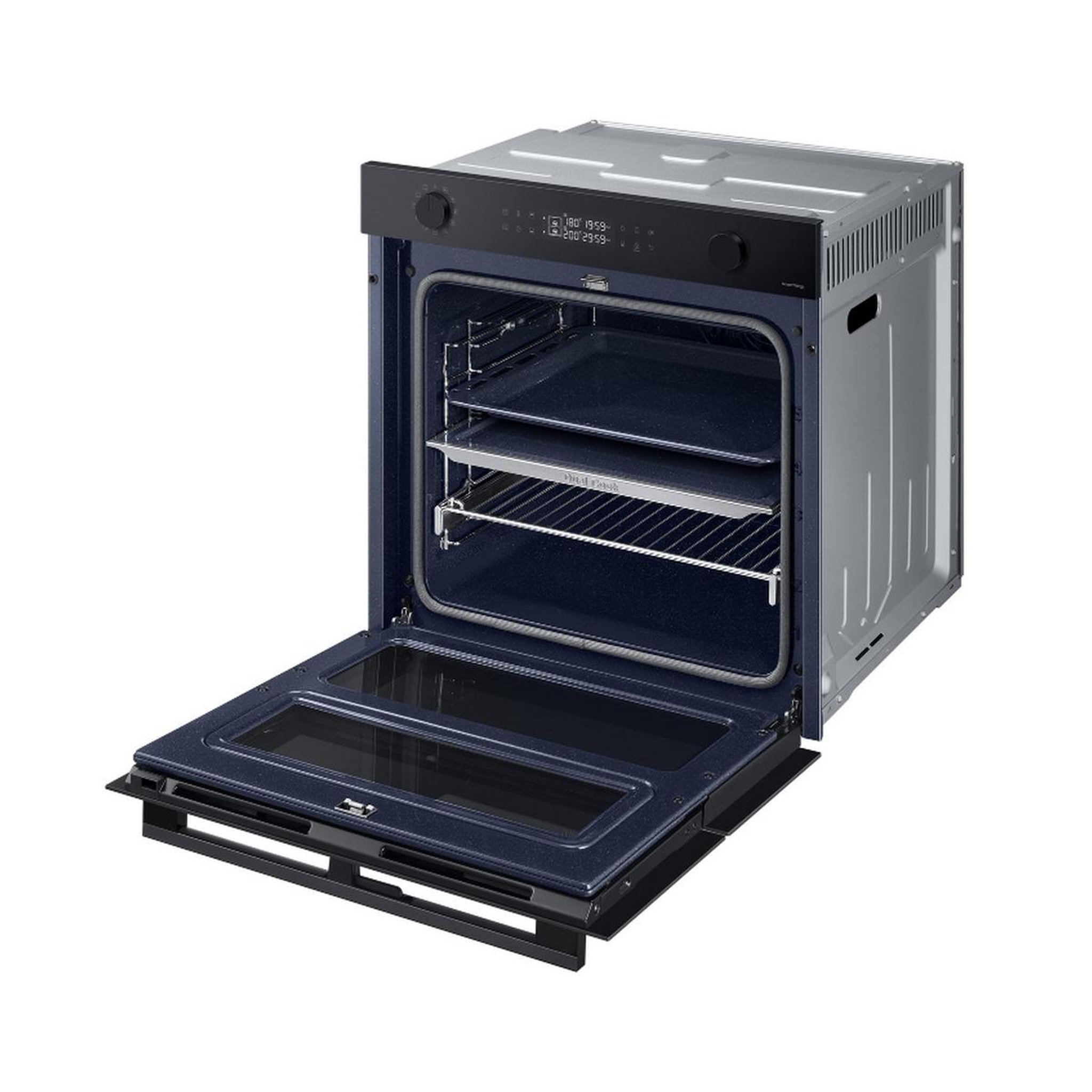 Voir la diapositive 4 : Samsung Four intégrable 76l 60cm pyrolyse noir - nv7b4550vak