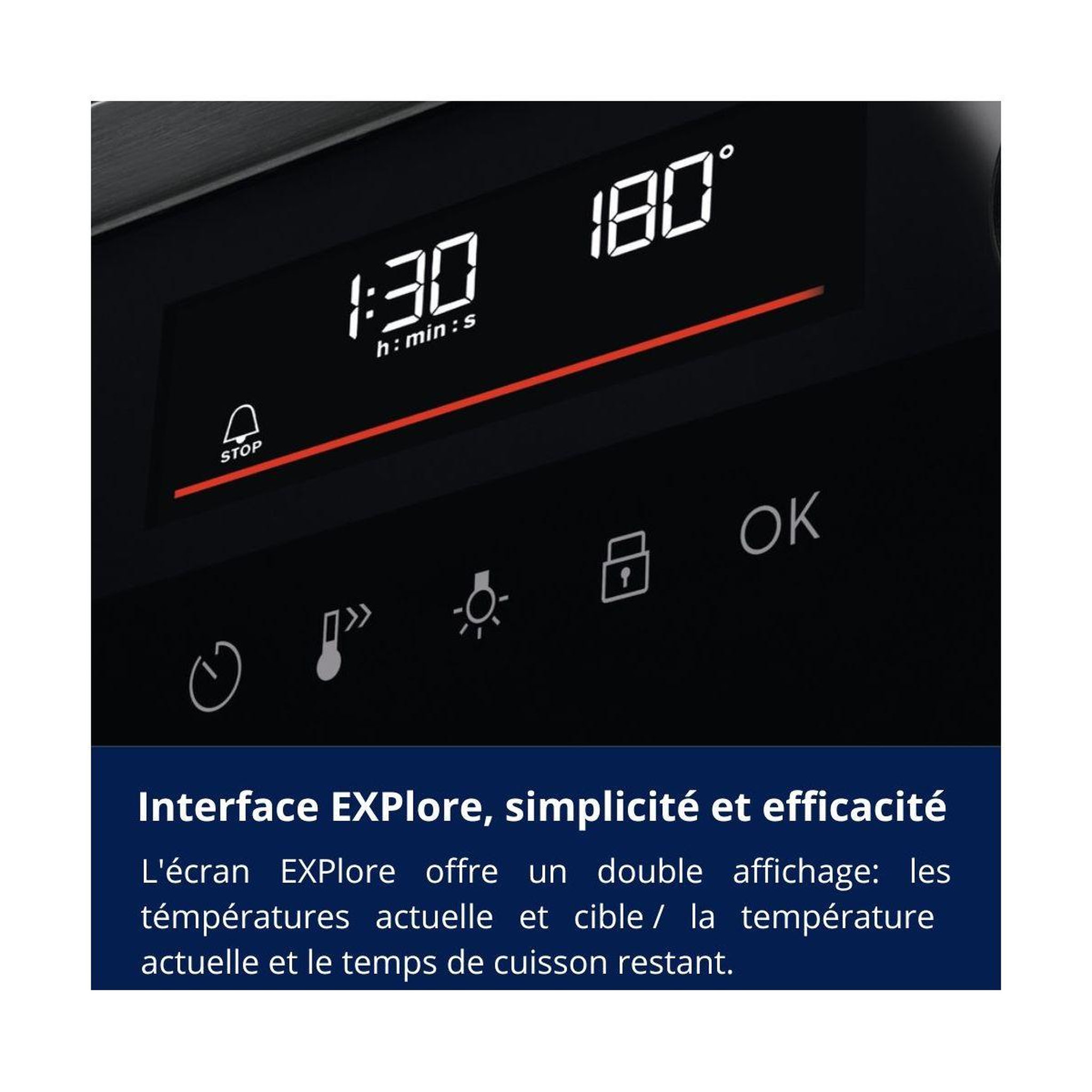 Voir la diapositive 3 : ELECTROLUX Four encastrable eoh4p46bx0 pyrolyse chaleur tournante 65l inox