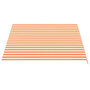 Voir la diapositive 4 : VIDAXL Tissu de remplacement pour auvent Jaune et orange 3,5x2,5 m