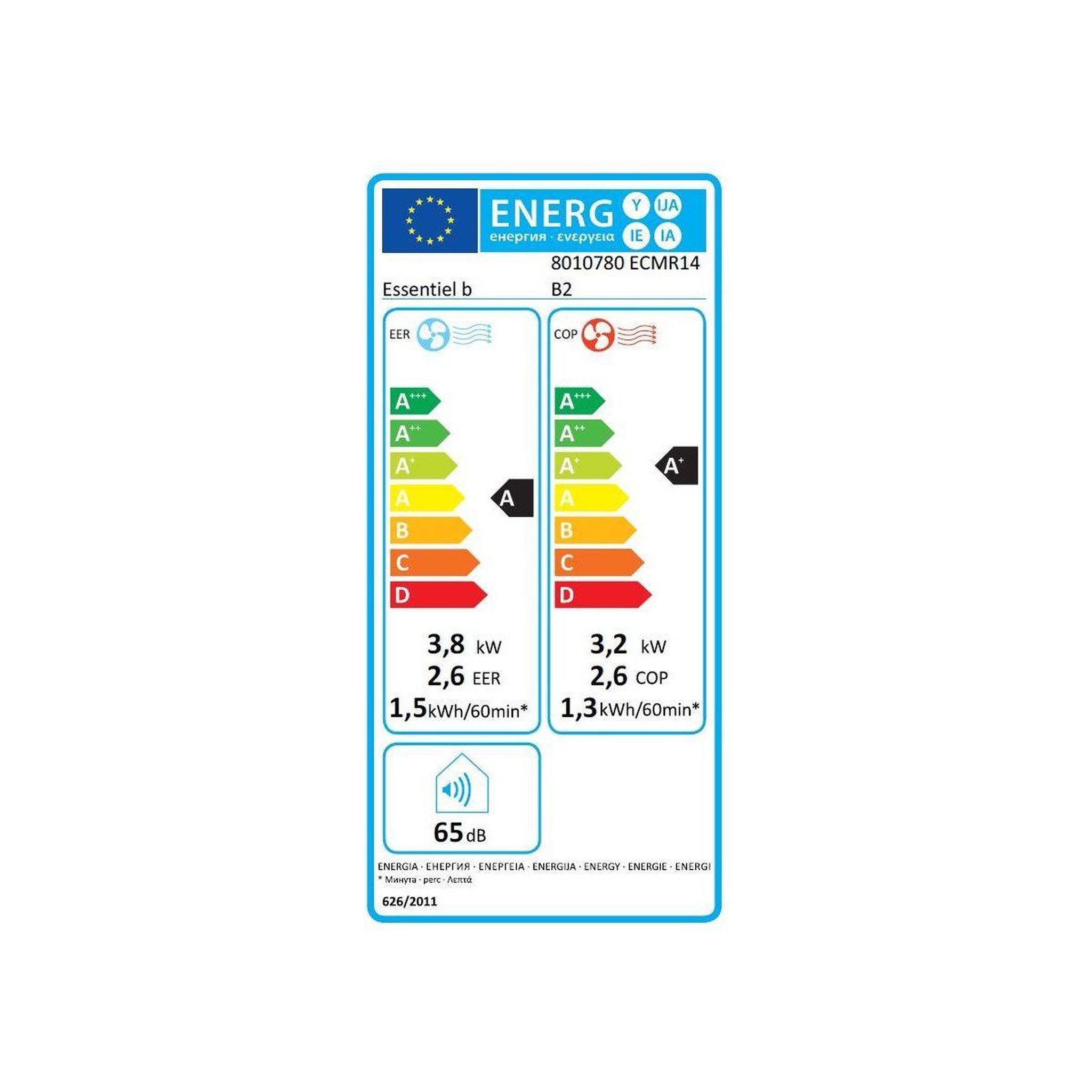 Voir la diapositive 2 : ESSENTIEL B Clim réversible ECMR14 B2