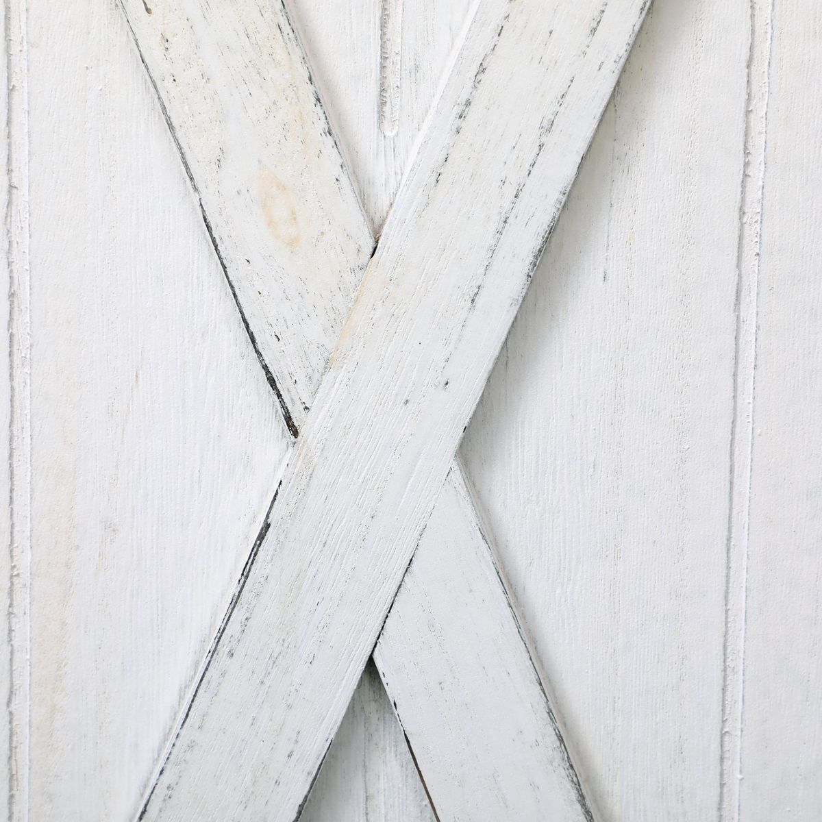 HOMCOM Paravent intérieur 3 panneaux style campagnard chic - séparateur de pièce avec croisillons - blanc effet vieilli