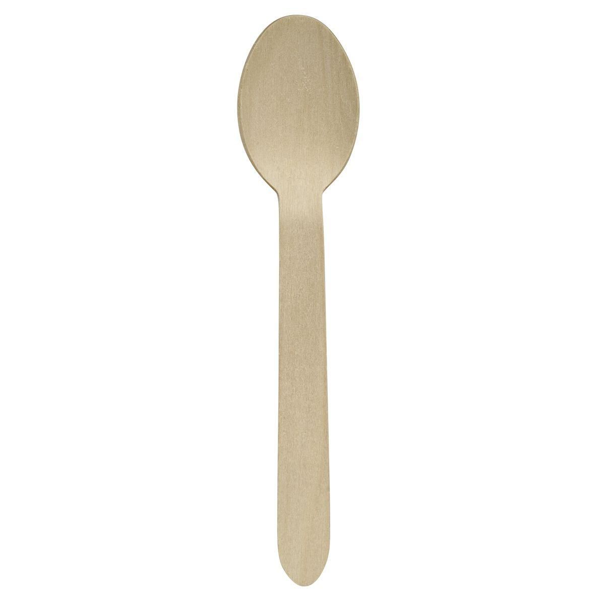 Fackelmann Lot de 30 cuillère à café en bois pour pique-nique Fackelmann Move