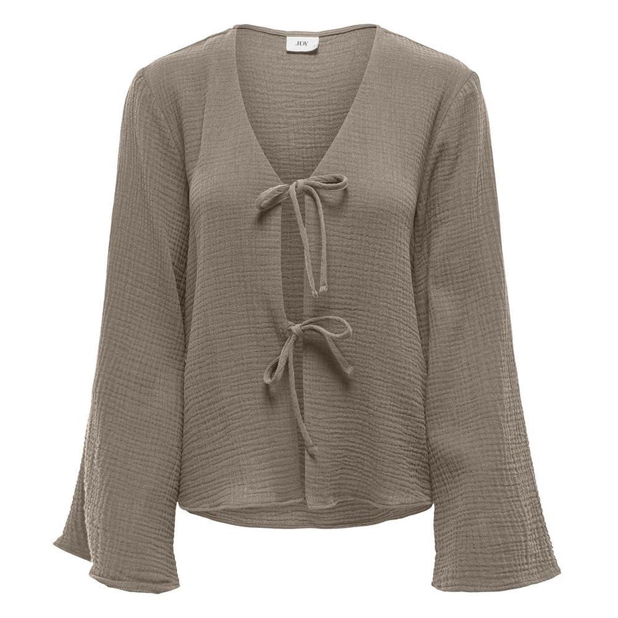 JACQUELINE DE YONG Blouse Taupe Femme JDY Theis Life. Coloris disponibles : Beige