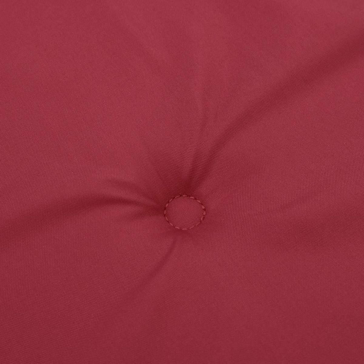 VIDAXL Coussin de banc de jardin rouge bordeaux 200x50x3 cm