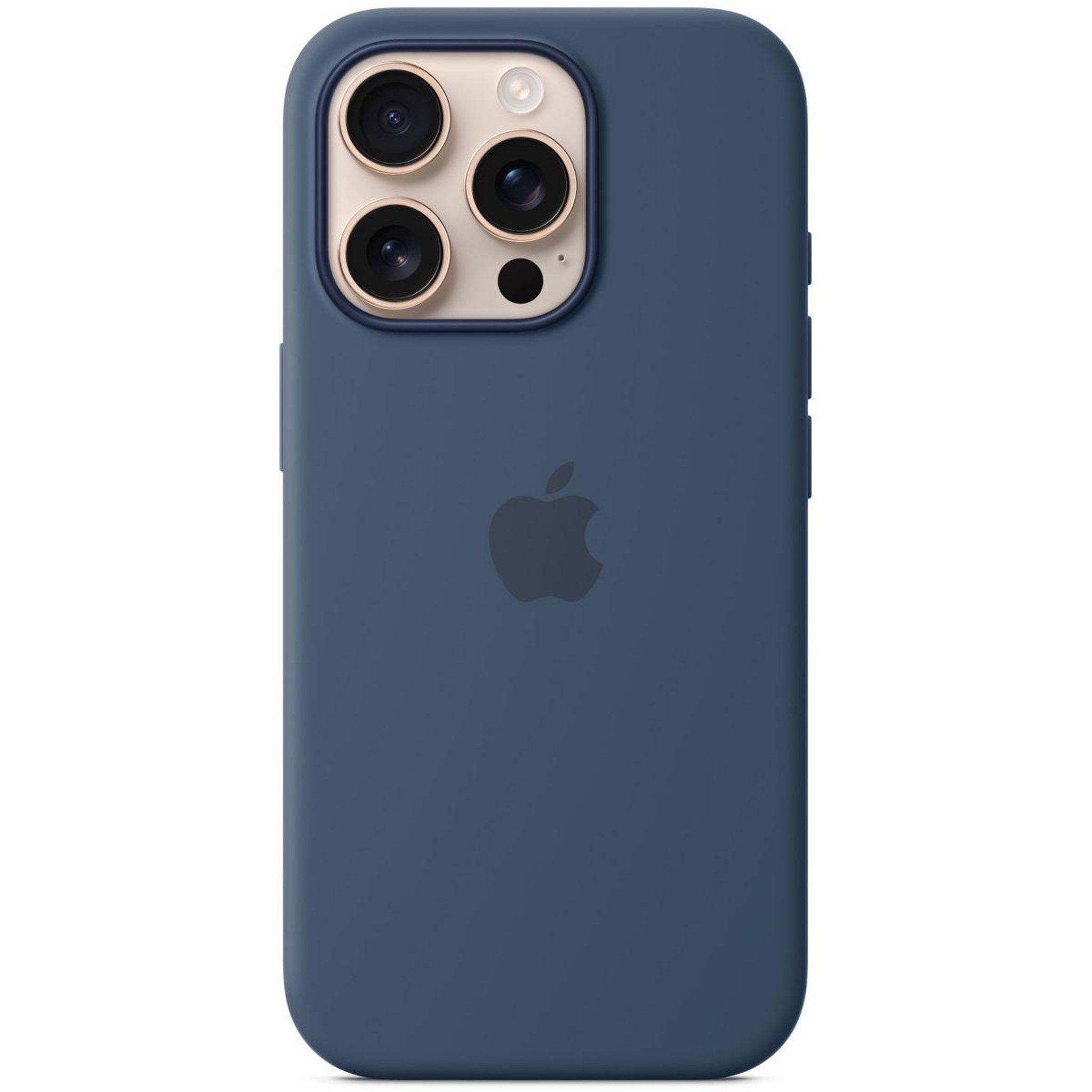 APPLE Coque iPhone 16 Pro MagSafe denim silicone