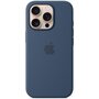 Voir la diapositive 1 : APPLE Coque iPhone 16 Pro MagSafe denim silicone