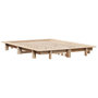 Voir la diapositive 3 : VIDAXL Cadre de lit sans matelas 120x200 cm bois de pin massif