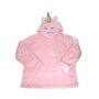 Voir la diapositive 1 : Paris Prix Plaid Sweat à Capuche Enfant  Licorne  6-9ans Rose