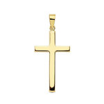 L'ATELIER D'AZUR Pendentif - Médaille Croix Or 18 Carats 750 Jaune - Chaine Offerte