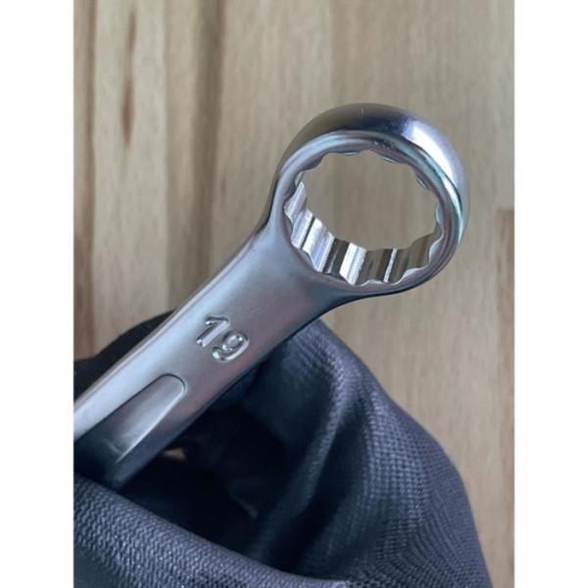 Voir la diapositive 4 : Ks Tools Jeu de 9 clés mixtes métriques - ks tools - 922.0043 - clé plate a cliquet en boite - 8 a 19 mm - angle de fourche oeil incli