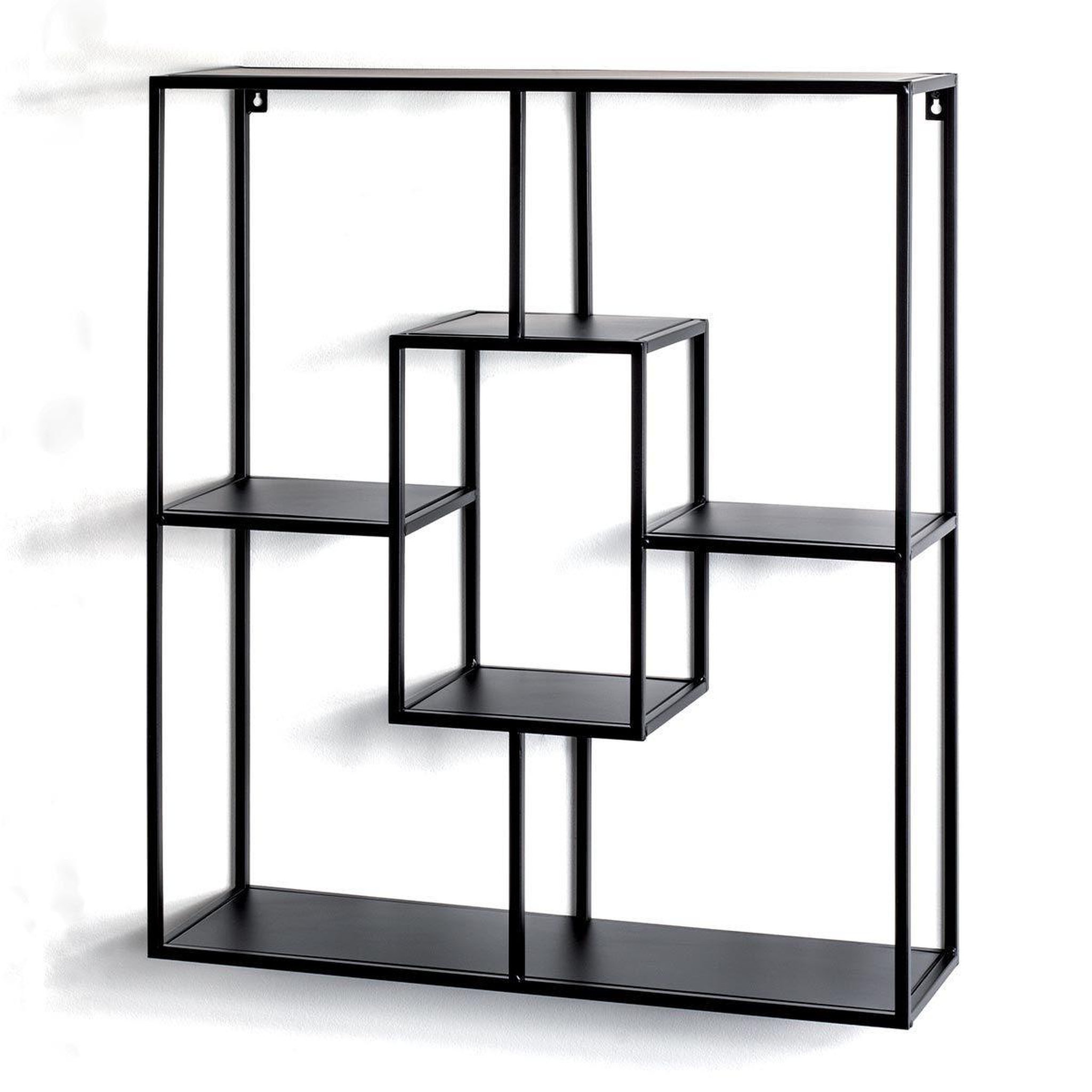 Voir la diapositive 2 : Paris Prix Étagère murale design  tybia  70cm noir