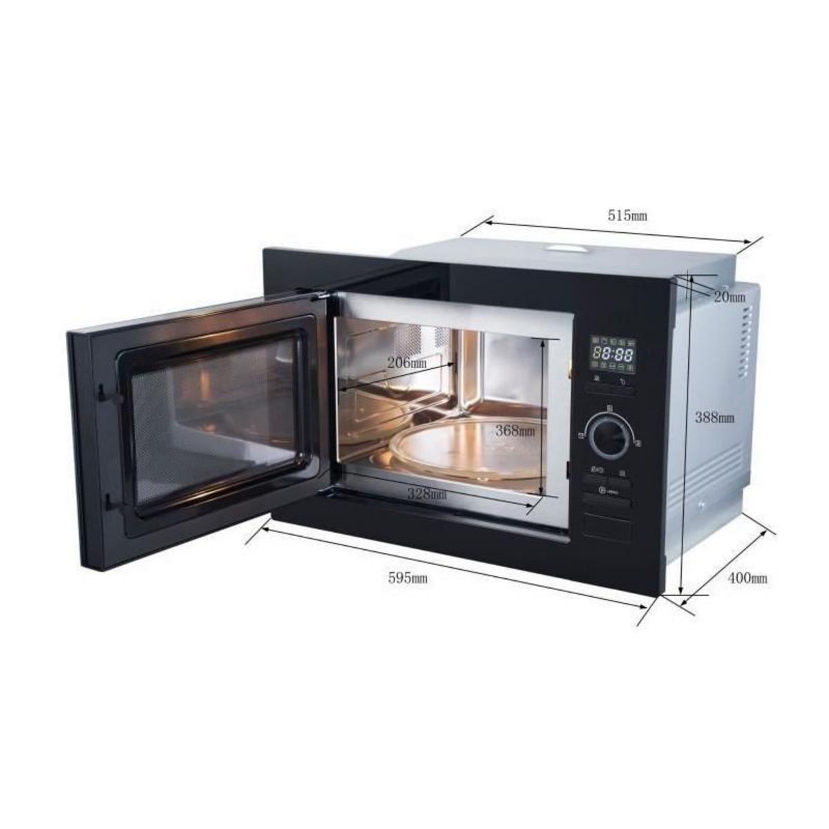 CONTINENTAL EDISON Micro-ondes pose libre CONTINENTAL EDISON, CEMO25GEB2