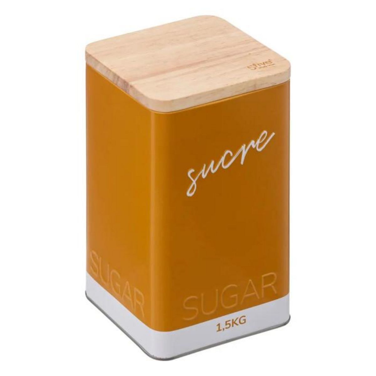 FIVE Boîte à Sucre en Poudre  Color Edition  19cm Moutarde