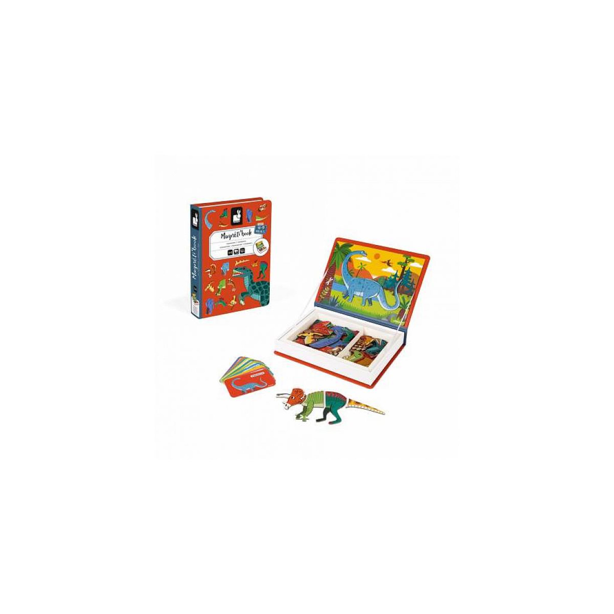 JANOD Magneti Book theme Dinosaures