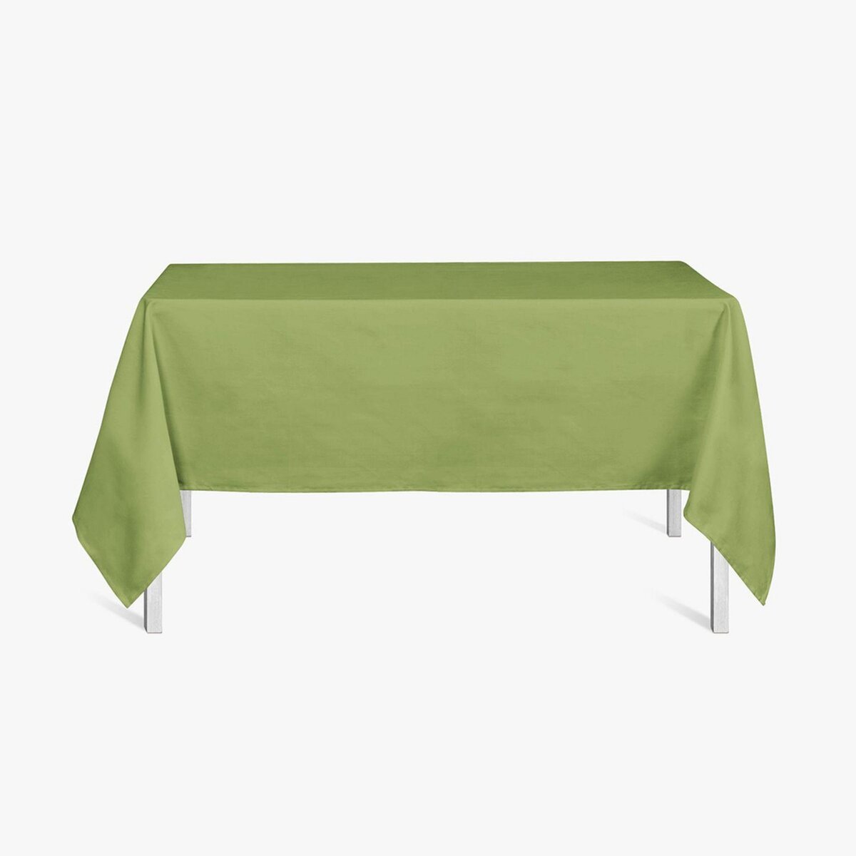 Today Nappe Rectangulaire Coton 140X240 - Vert Bambou