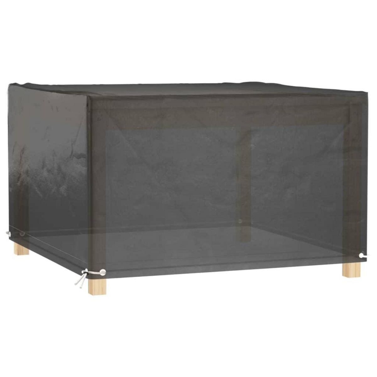 VIDAXL Housse de salon de jardin 8 œillets 125x125x75 cm carre