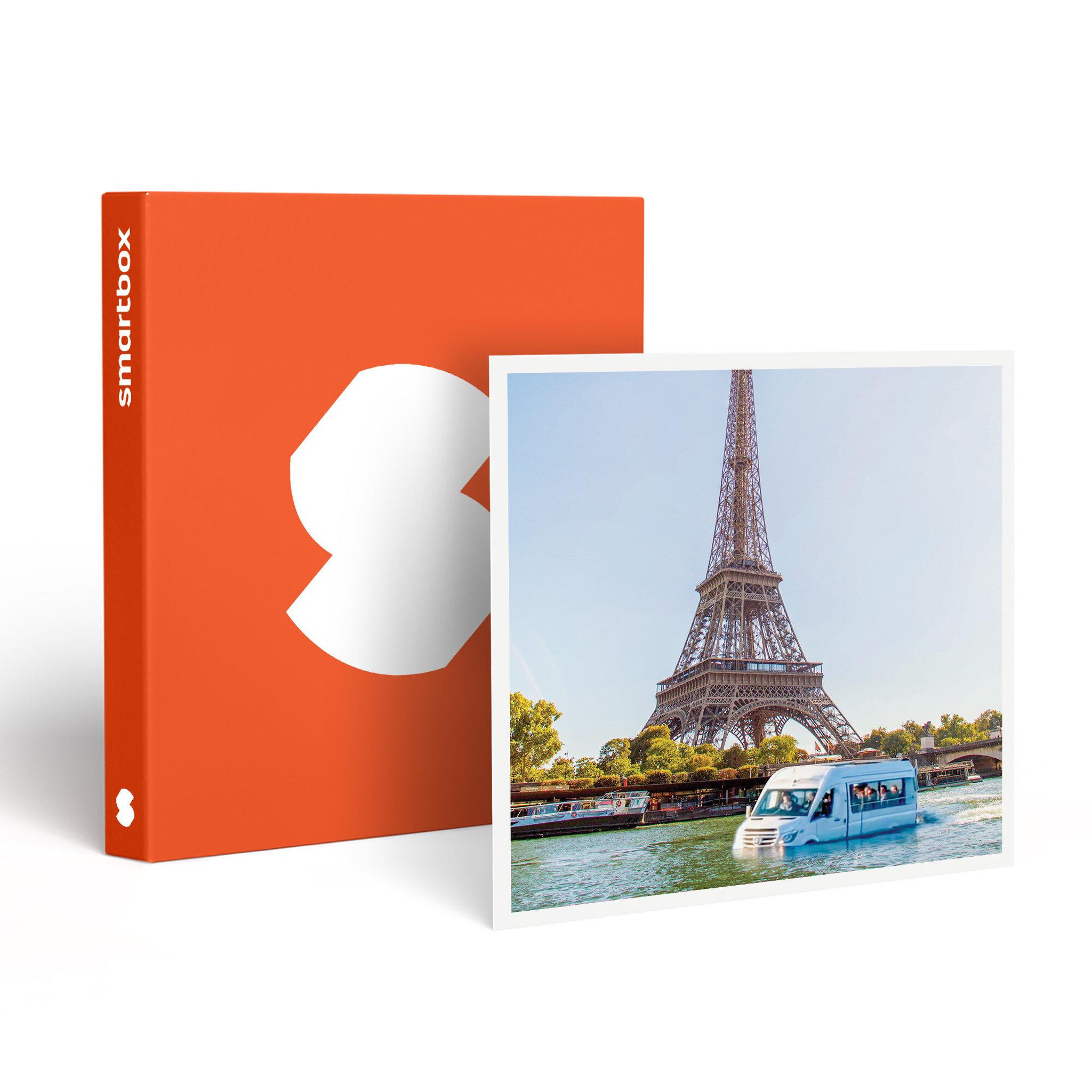 Smartbox 2h de balade en bateau bus avec coupe de champagne pour 2 à paris - coffret cadeau sport & aventure
