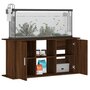 Voir la diapositive 4 : VIDAXL Support d aquarium chêne marron 121x41x58 cm bois d ingénierie