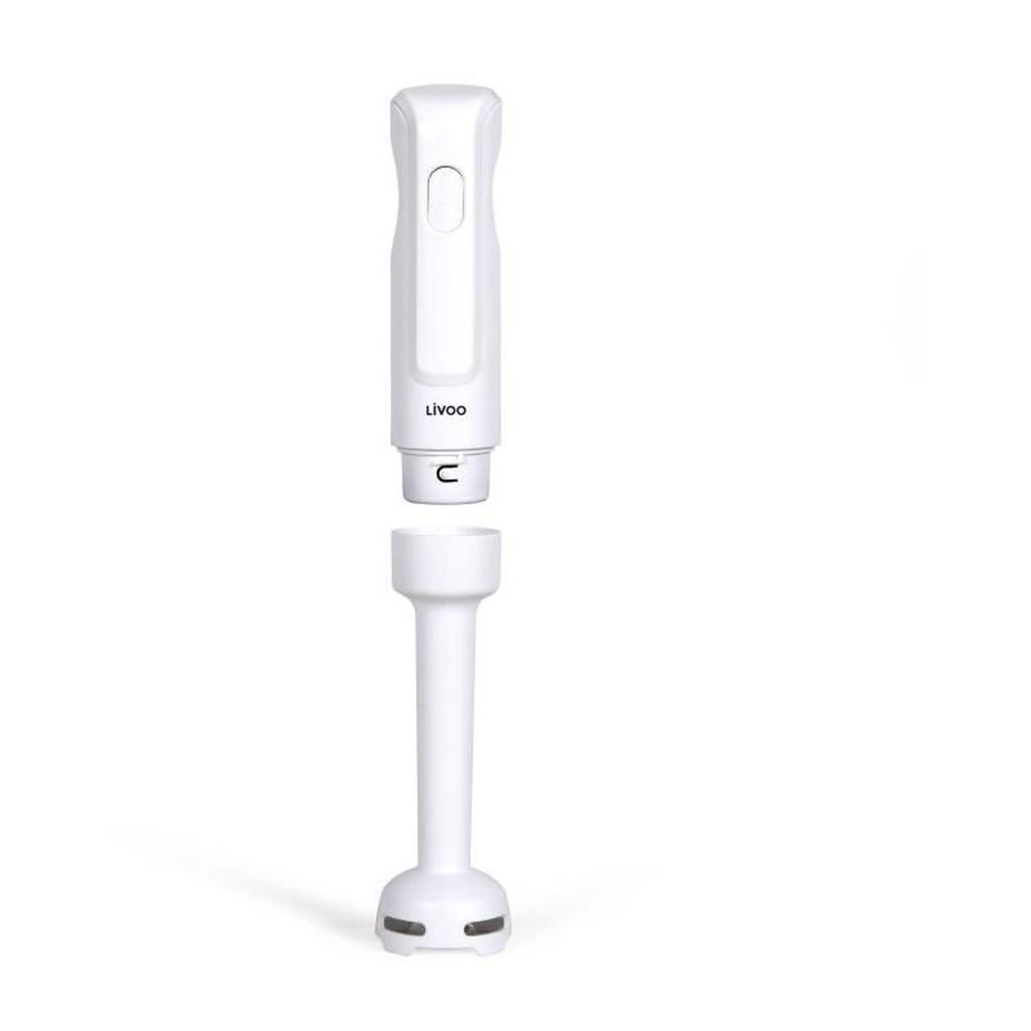 Voir la diapositive 4 : LIVOO Mixeur plongeant - LIVOO - 300 W - 2 lames en acier inoxydable - 1 vitesse - 19 000 tours / min - Blanc