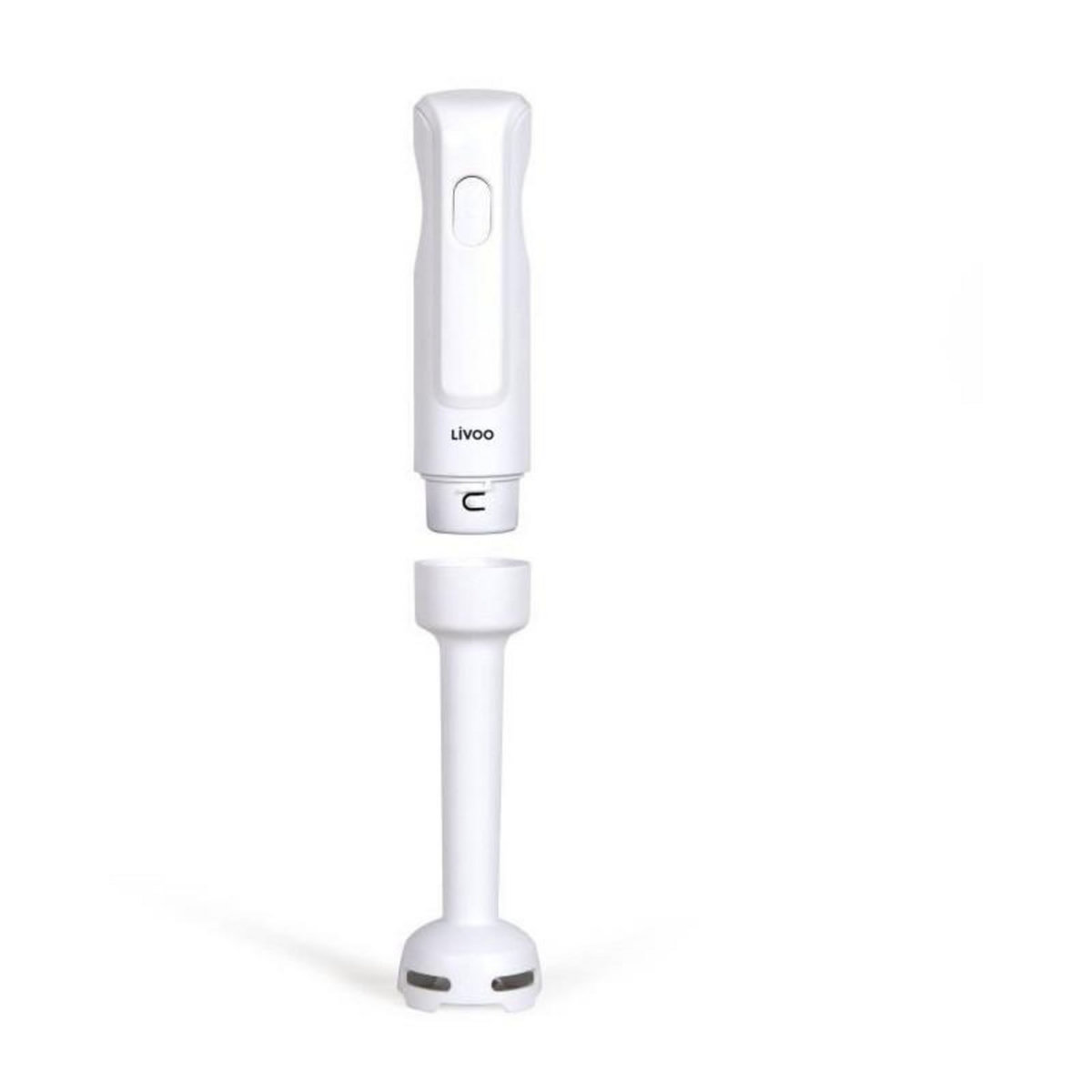 LIVOO Mixeur plongeant - LIVOO - 300 W - 2 lames en acier inoxydable - 1 vitesse - 19 000 tours / min - Blanc