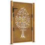 Voir la diapositive 5 : VIDAXL Portail de jardin 105x130 cm acier corten conception de l'arbre