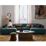 Voir la diapositive 4 : LISA DESIGN Jake - canapé déhoussable d'angle gauche 5 places en velours
