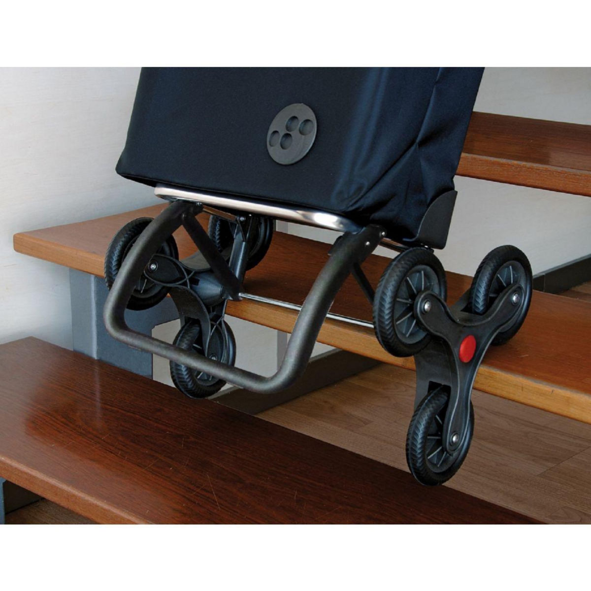 Rolser Chariot de courses 6 roues saquet LN noir