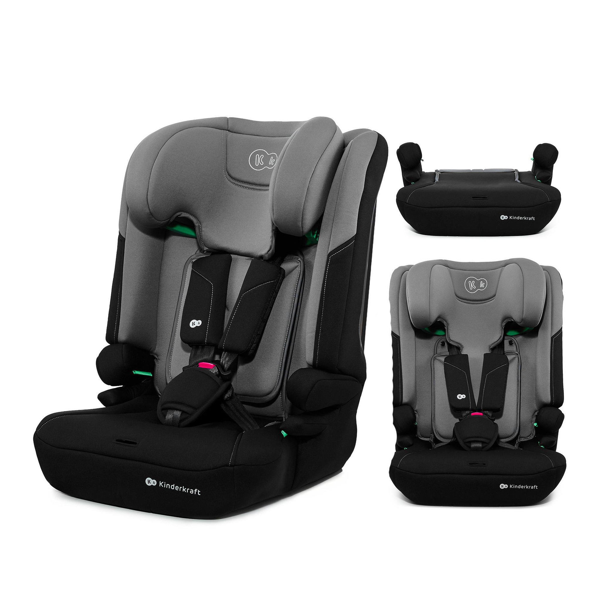Voir la diapositive 1 : KINDERKRAFT Siège auto 3-en-1 universelle