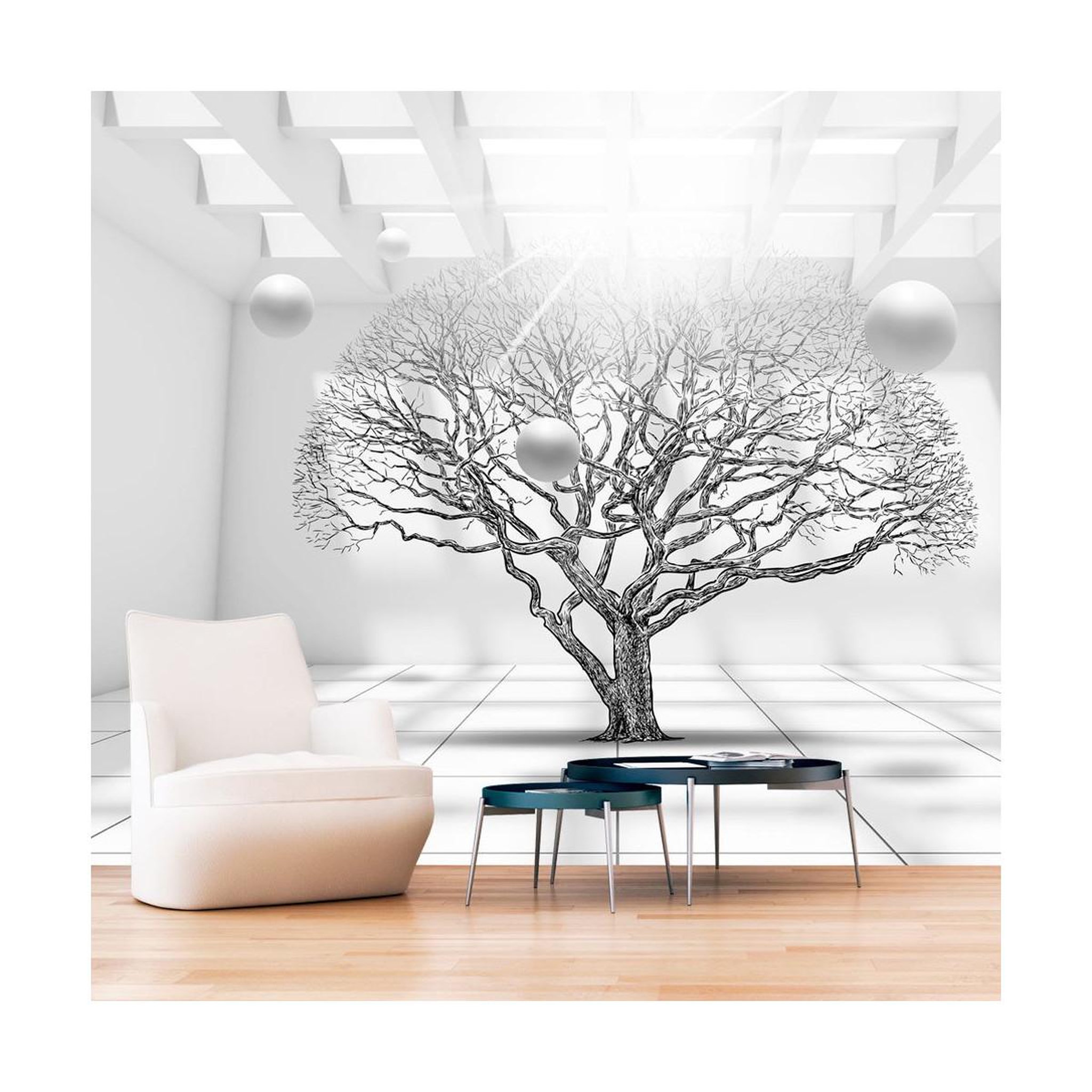 Voir la diapositive 1 : Paris Prix Papier Peint  Tree of Future
