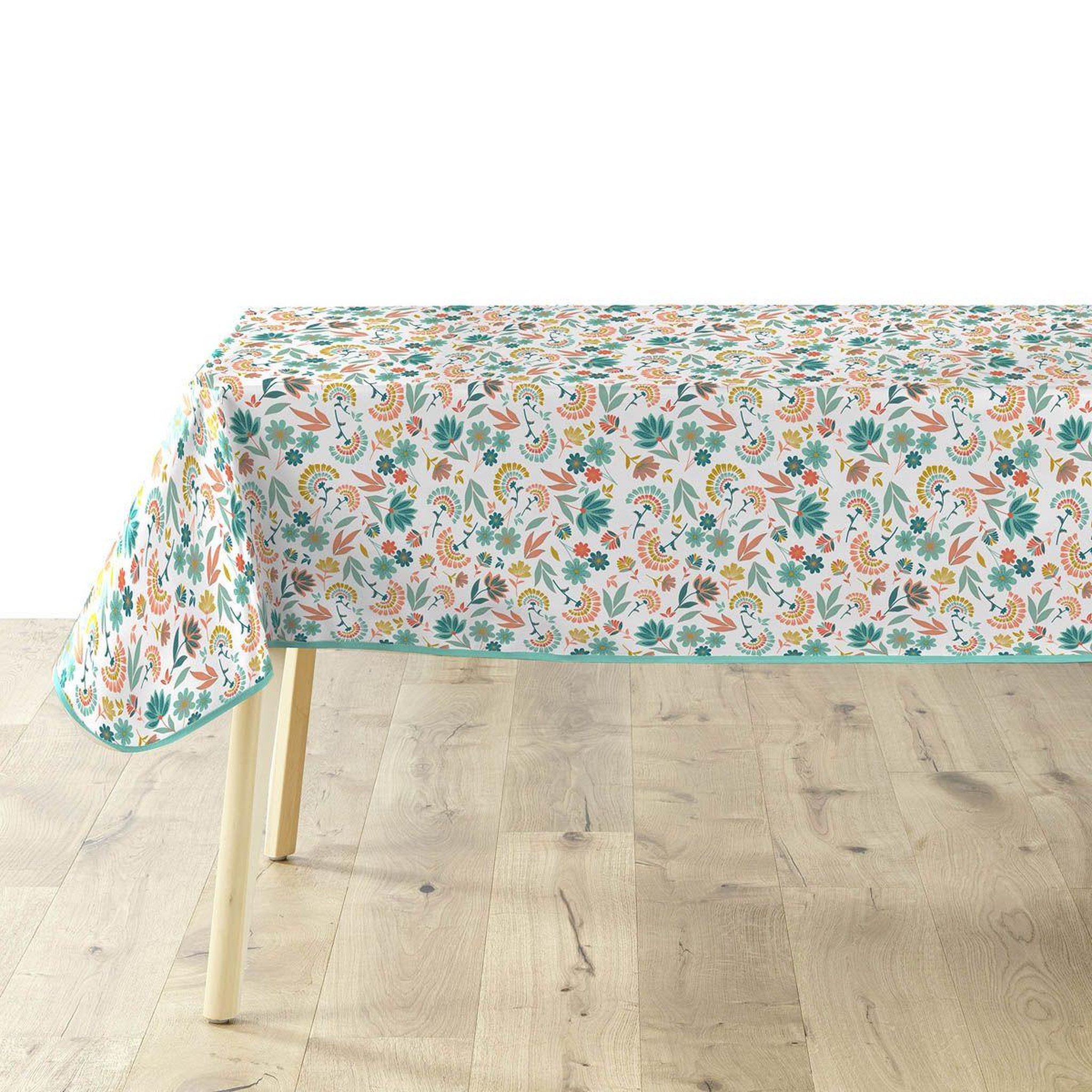 Voir la diapositive 1 : Douceur d'Intérieur Nappe imprimé  indiana  140x240cm multicolore