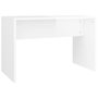 Voir la diapositive 2 : VIDAXL Tabouret de toilette Blanc brillant70x35x45cm Bois d ingénierie