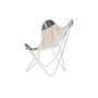 Voir la diapositive 4 : MARKET24 Chaise de jardin DKD Home Decor Blanc Noir Fer 74 x 65 x 90 cm