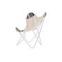 Voir la diapositive 4 : MARKET24 Chaise de jardin DKD Home Decor Blanc Noir Fer 74 x 65 x 90 cm