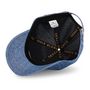 Voir la diapositive 5 : SERGE BLANCO Casquette Baseball homme chambray effet denim Jean