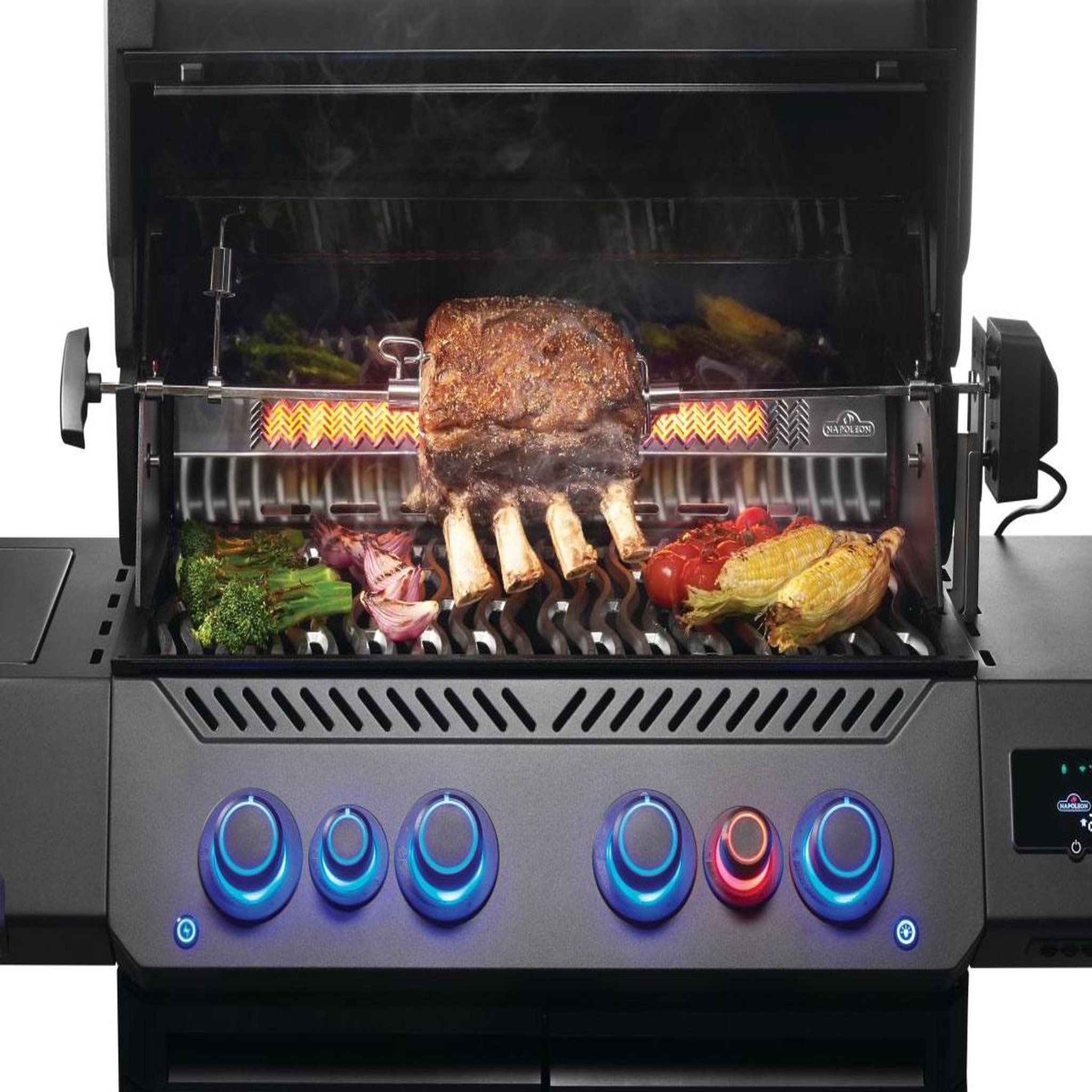 Voir la diapositive 5 : NAPOLEON Barbecue à gaz phantom prestige 500 rsib connecté - napoléon