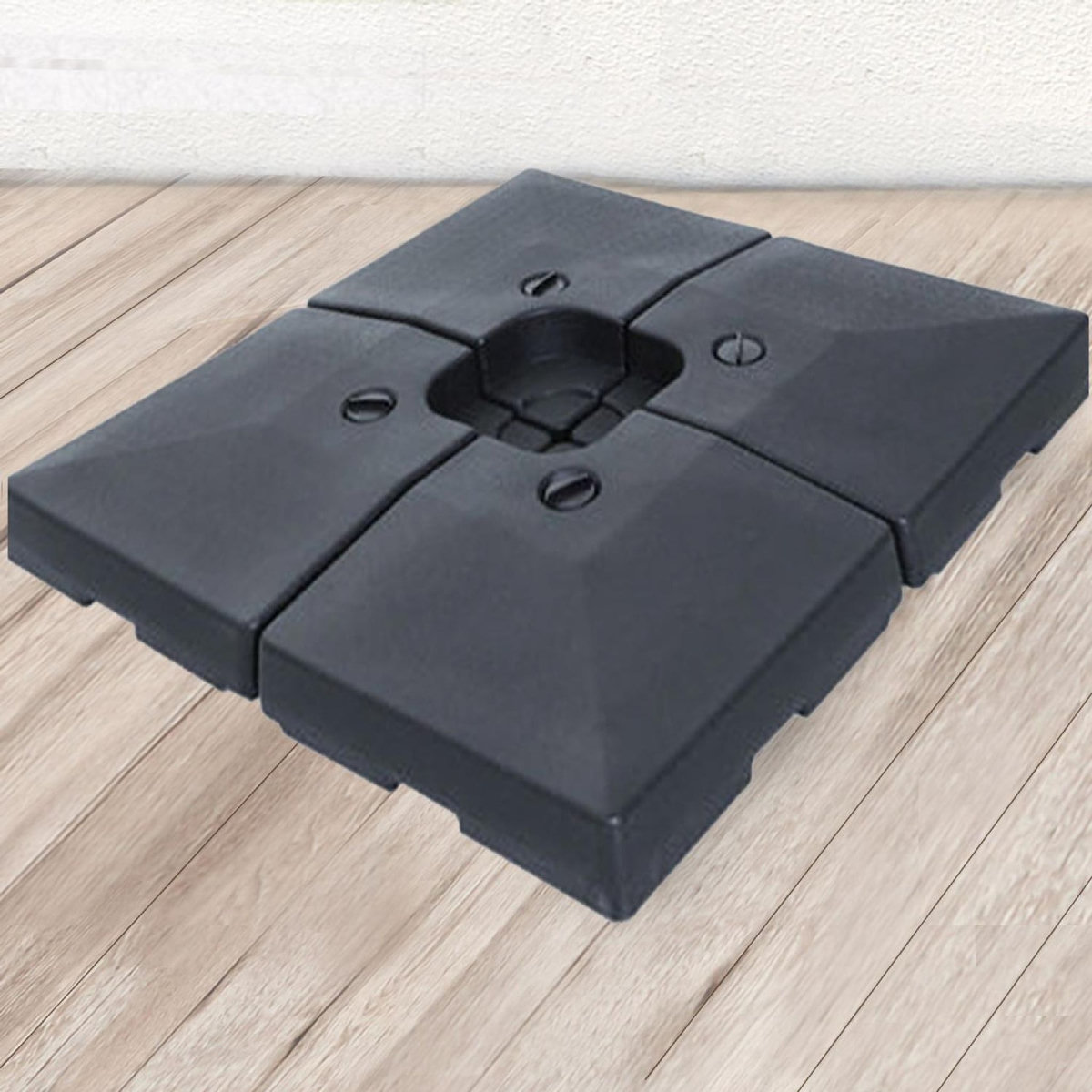 CONCEPT USINE Lot de 4 dalles parasols hdpe DALLES