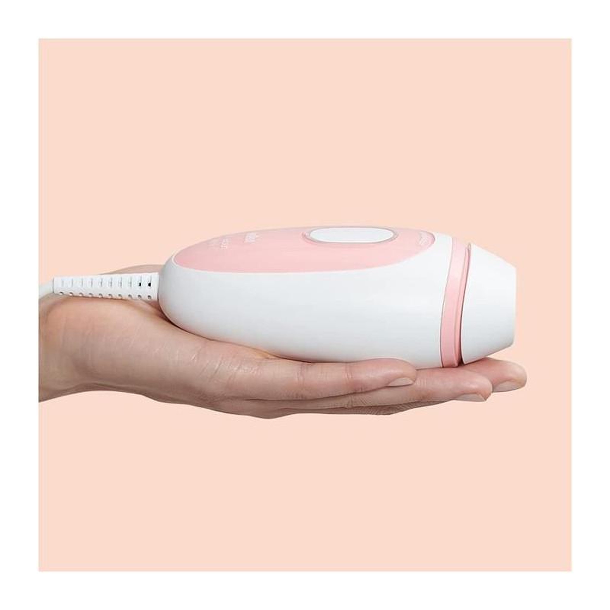 Voir la diapositive 2 : BRAUN Braun Silk·expert Mini PL1014, Épilateur a Lumiere Pulsée, Épilation Semi-Définitive, Blanc/Rose, Avec Pochette De Voyage
