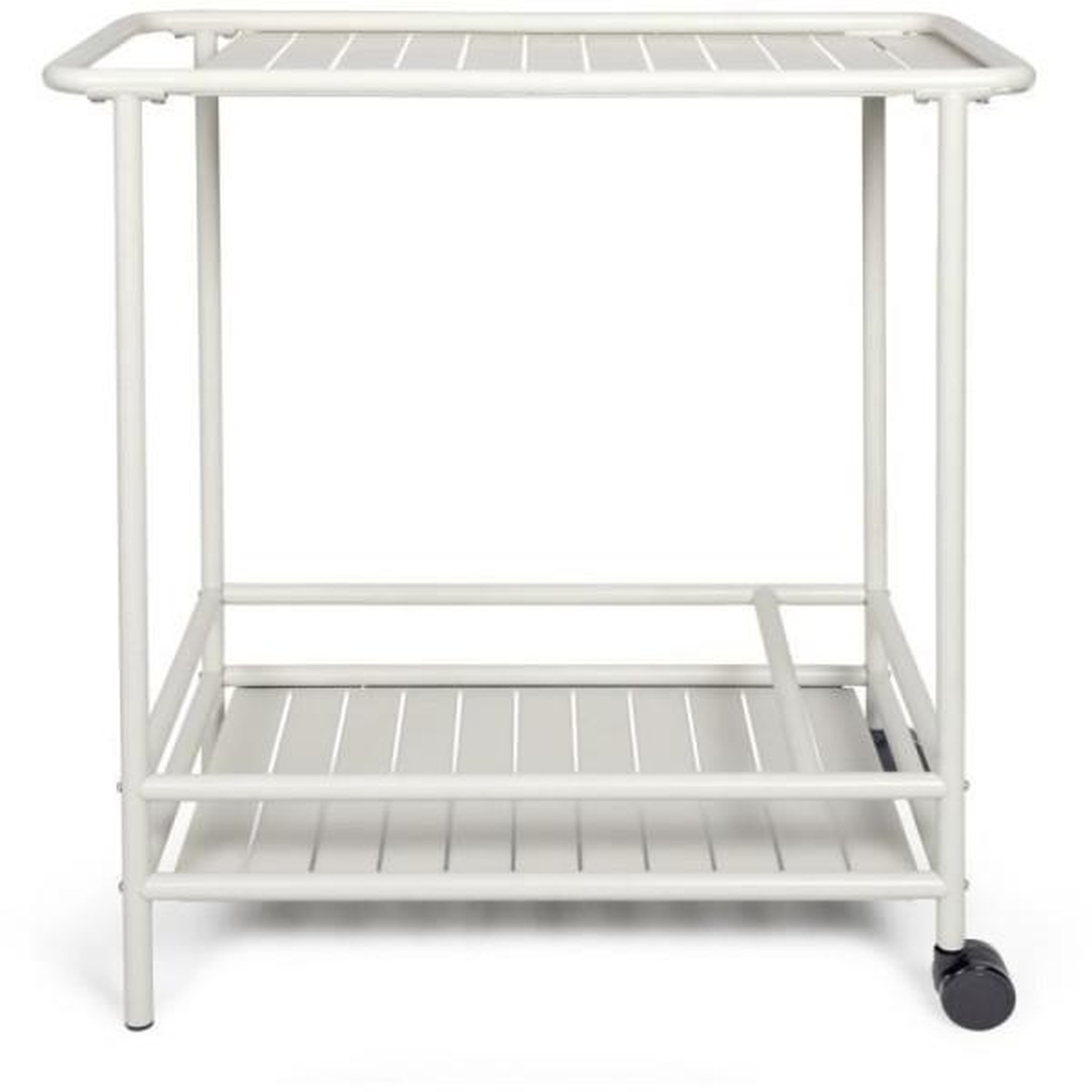 Voir la diapositive 1 : LIVOO Desserte de jardin - LIVOO - GS163C - Acier résistant a la rouille - 2 roulettes - 61 x 42 cm