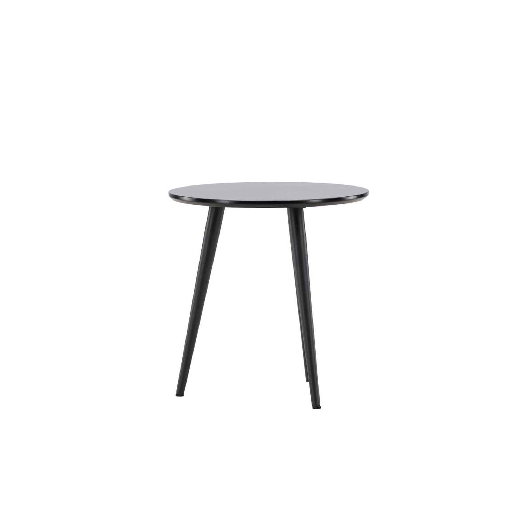 Voir la diapositive 2 : Paris Prix Table d'Appoint Design  Askim  50cm Noir