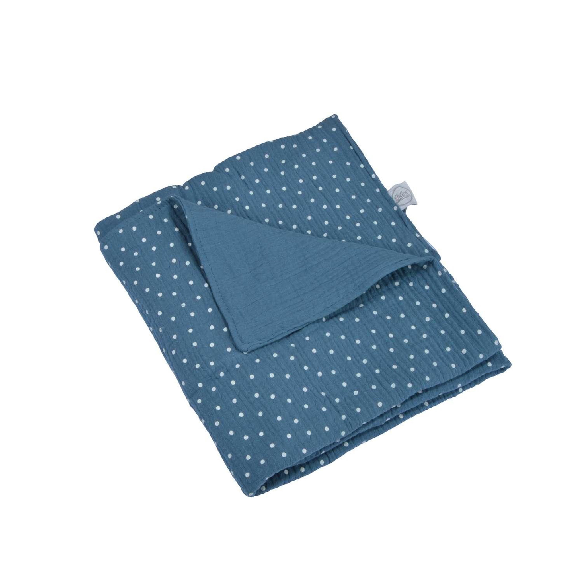 Voir la diapositive 1 : BEBE DOUCEUR Couverture en gaze de coton imprimée