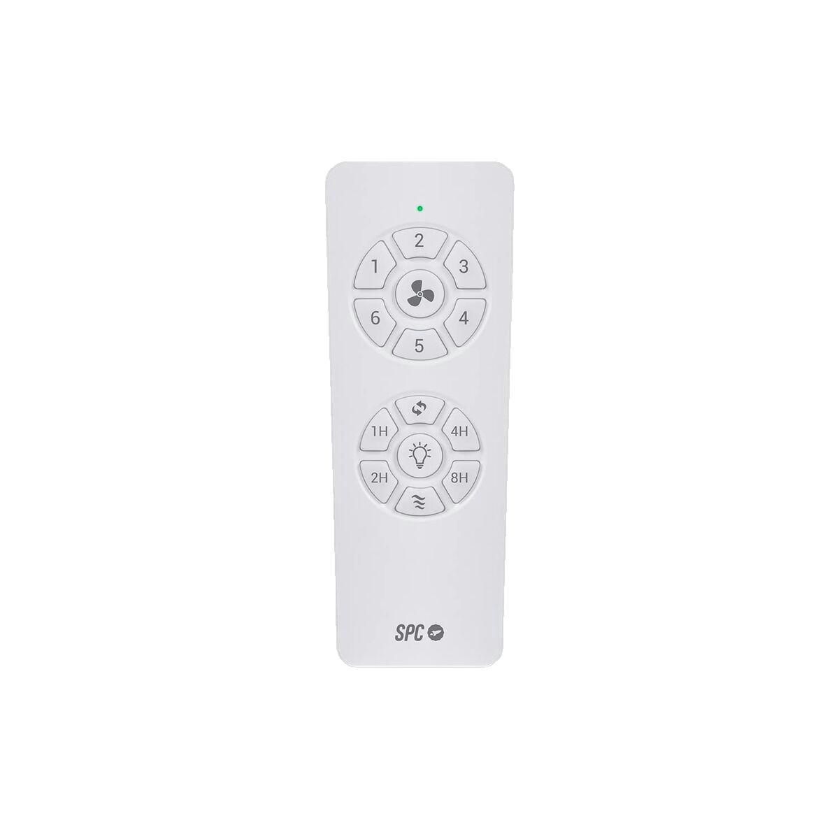 SPC Ventilateur SPC Conforto DC Max 2 blanc avec éclairage LED