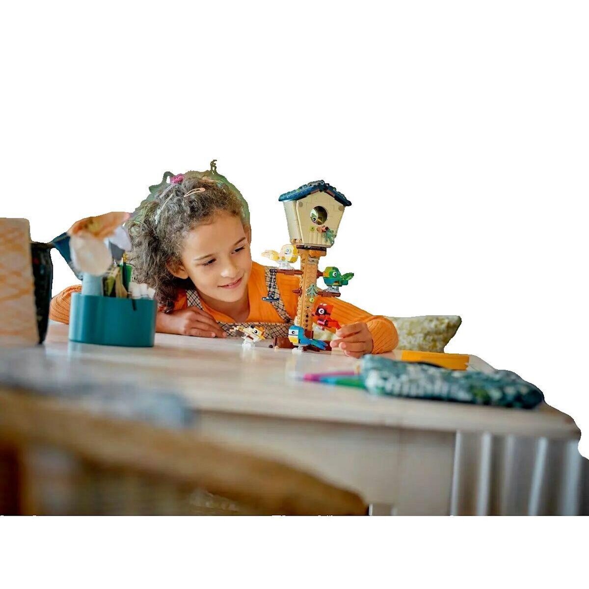 LEGO Jouet de construction LEGO Cabane à oiseaux multicolore