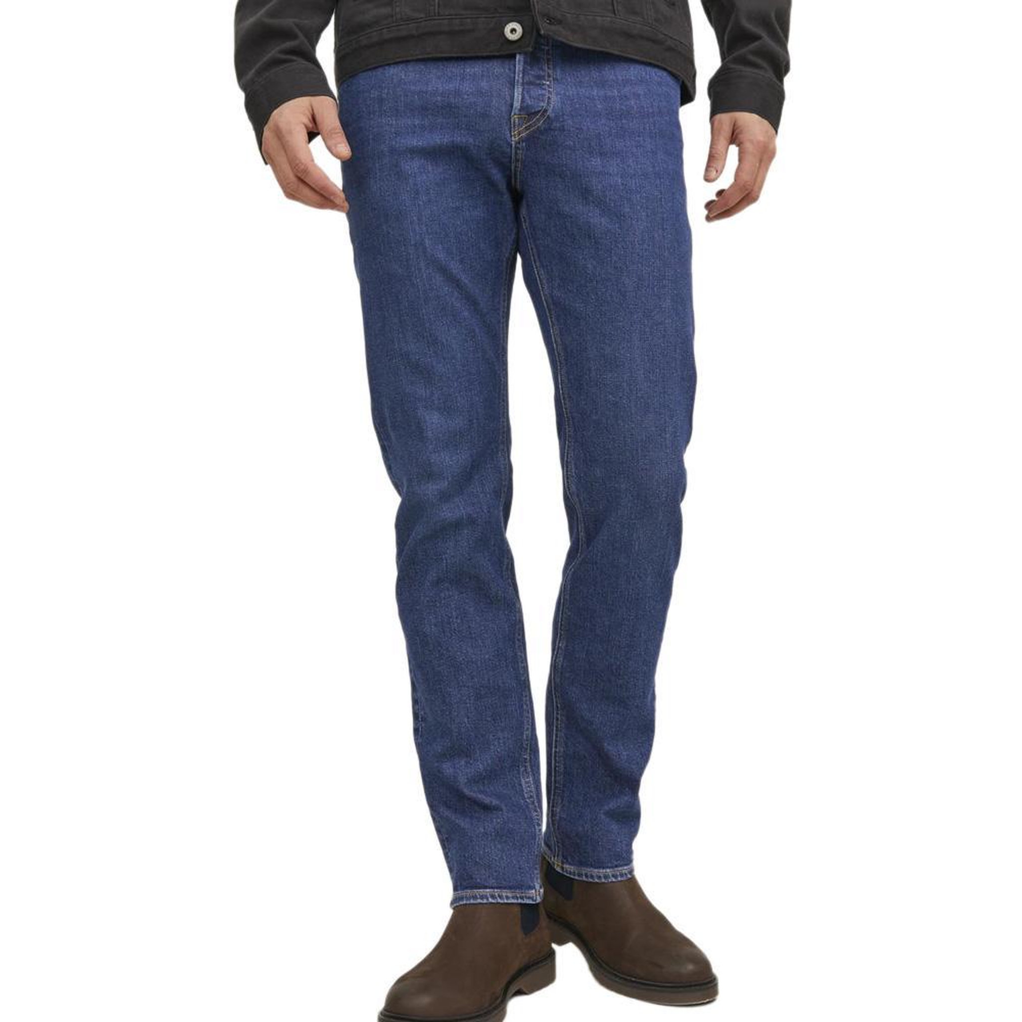 Jack & Jones Jean Slim Bleu Foncé Homme Jack & Jones Mike. Coloris disponibles : Bleu