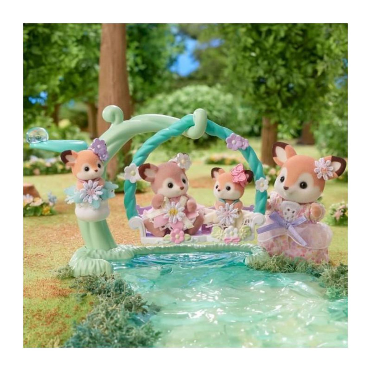 Sylvanian Families Les bébés Biche et balancelle - SYLVANIAN FAMILIES - 5801