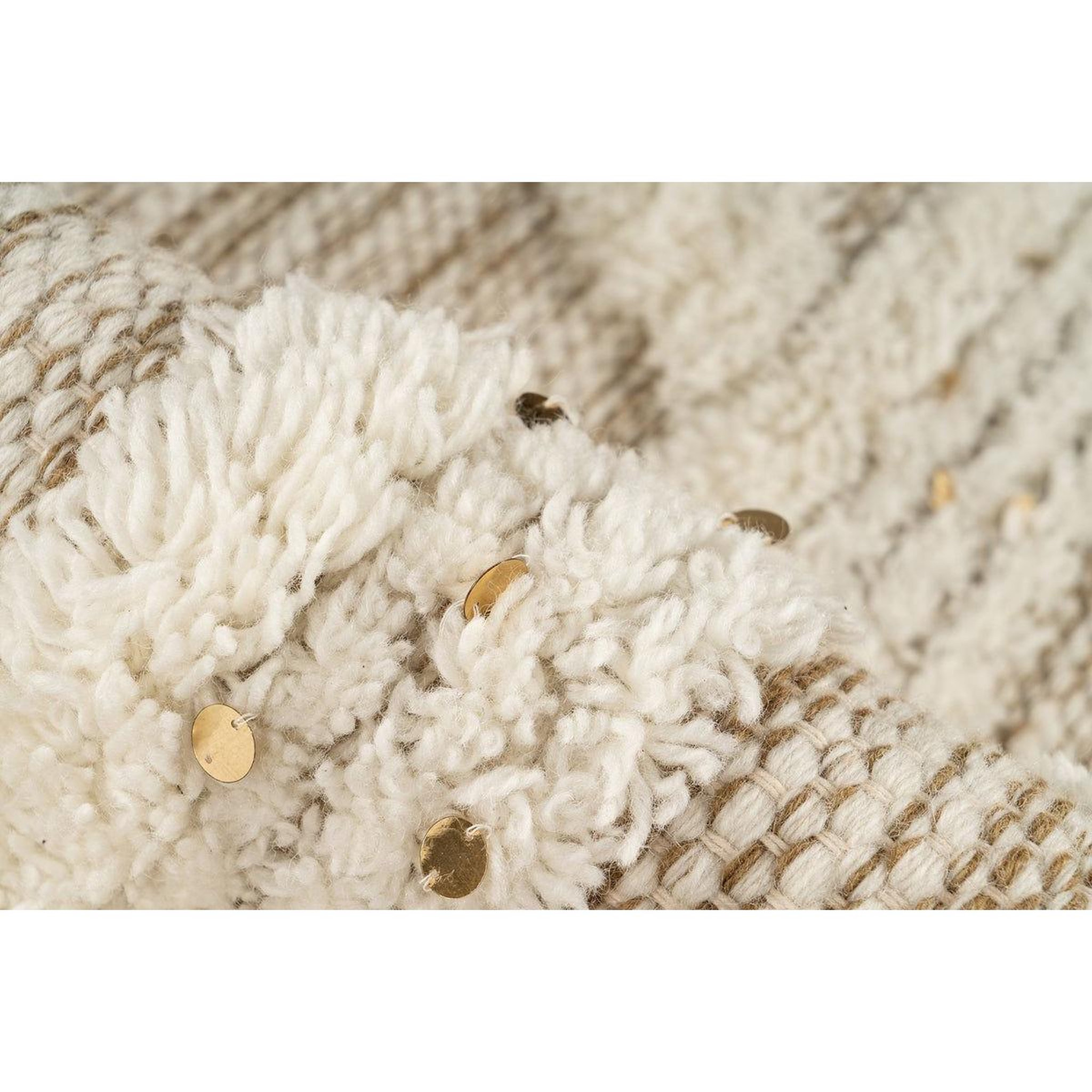 Voir la diapositive 5 : Paris Prix Tapis bohème tissé à la main  bohist  160cm crème & kaki