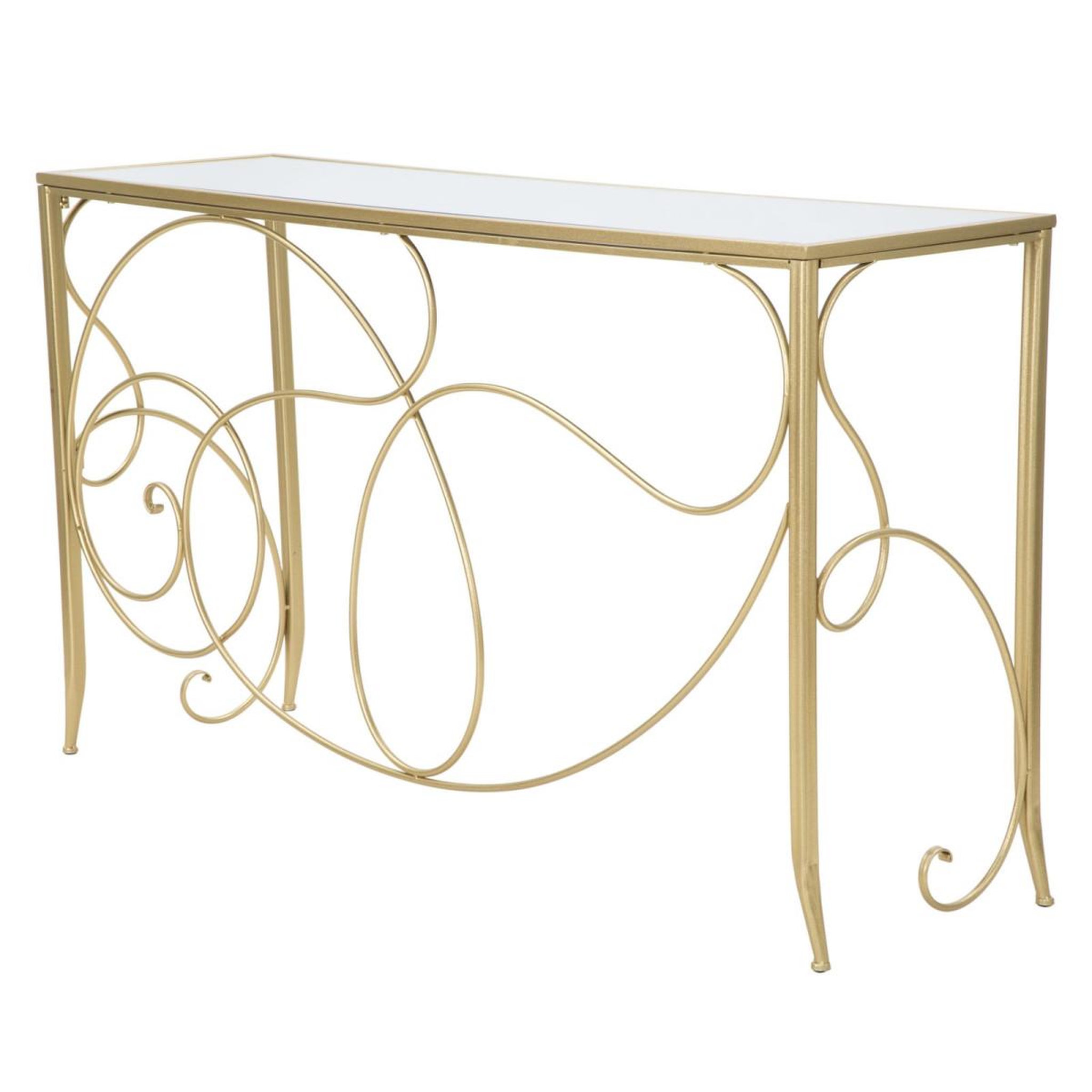 Voir la diapositive 4 : Paris Prix Console design en  art  140cm or