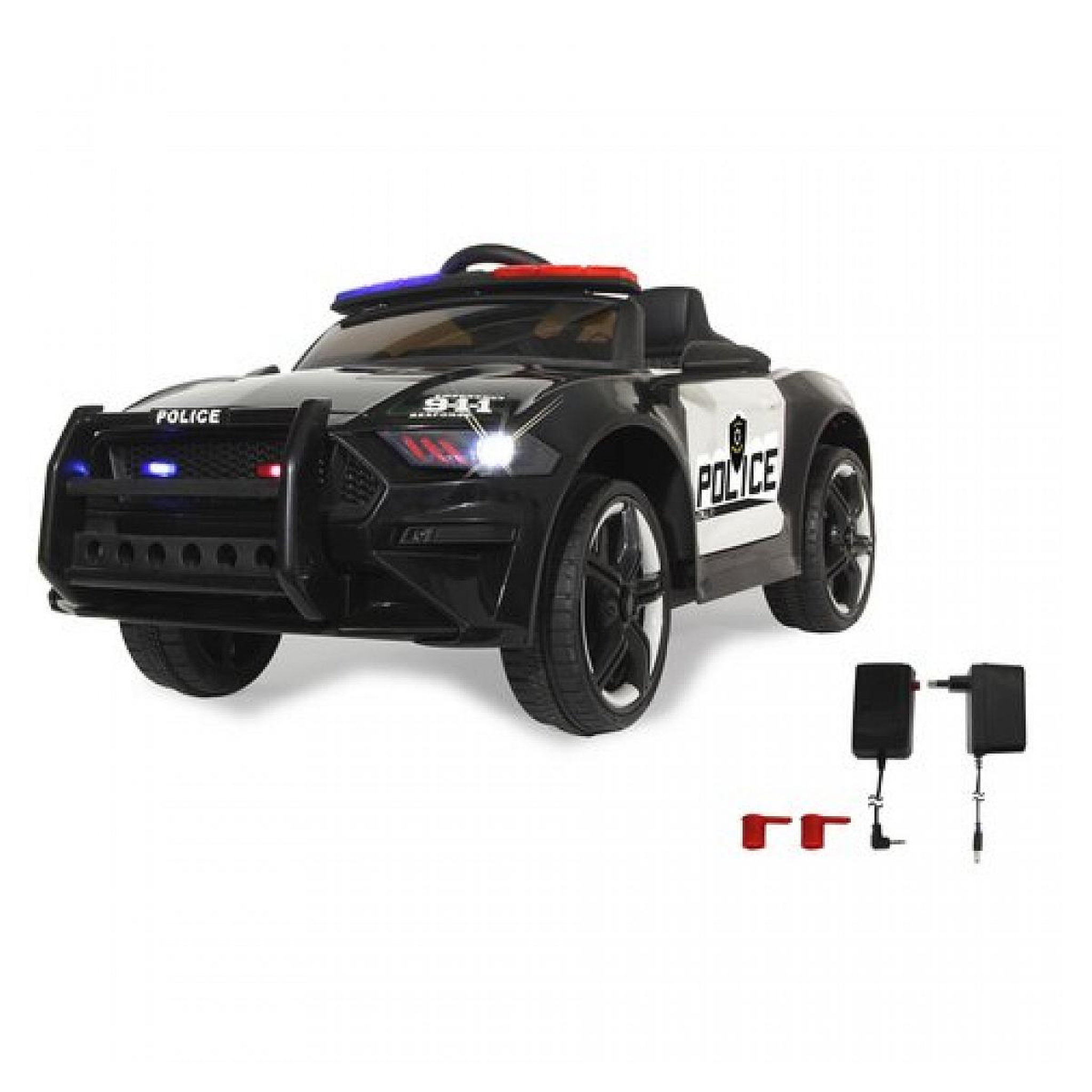 Voir la diapositive 4 : Jamara Ride-on US Police Car 12V