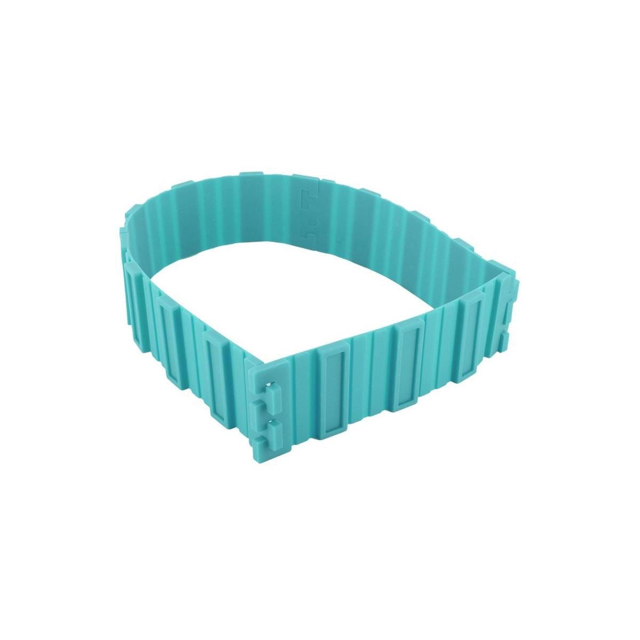 Voir la diapositive 3 : Lily Cook Moule à gâteaux en silicone  amovible  19cm bleu