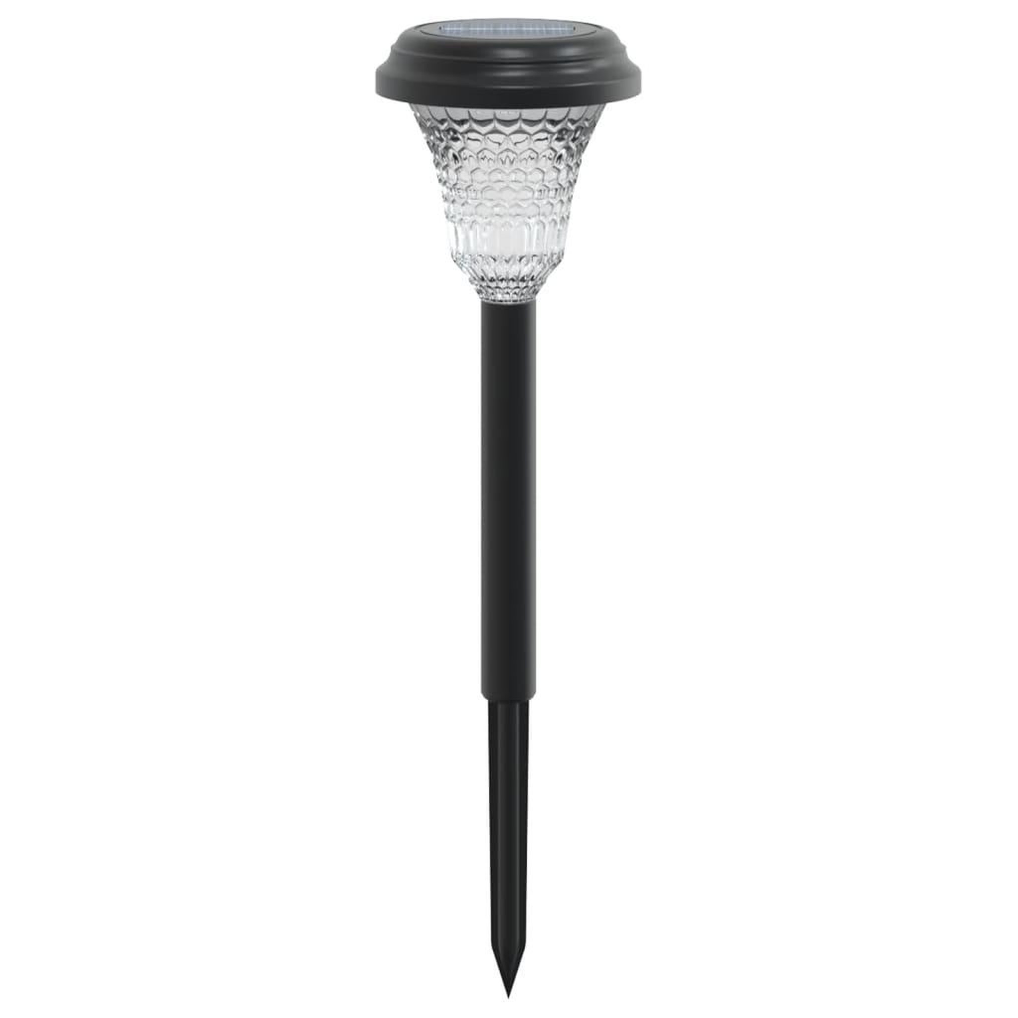 Voir la diapositive 5 : VIDAXL Lampes solaires d'allees et piquets de sol 12 pcs blanc